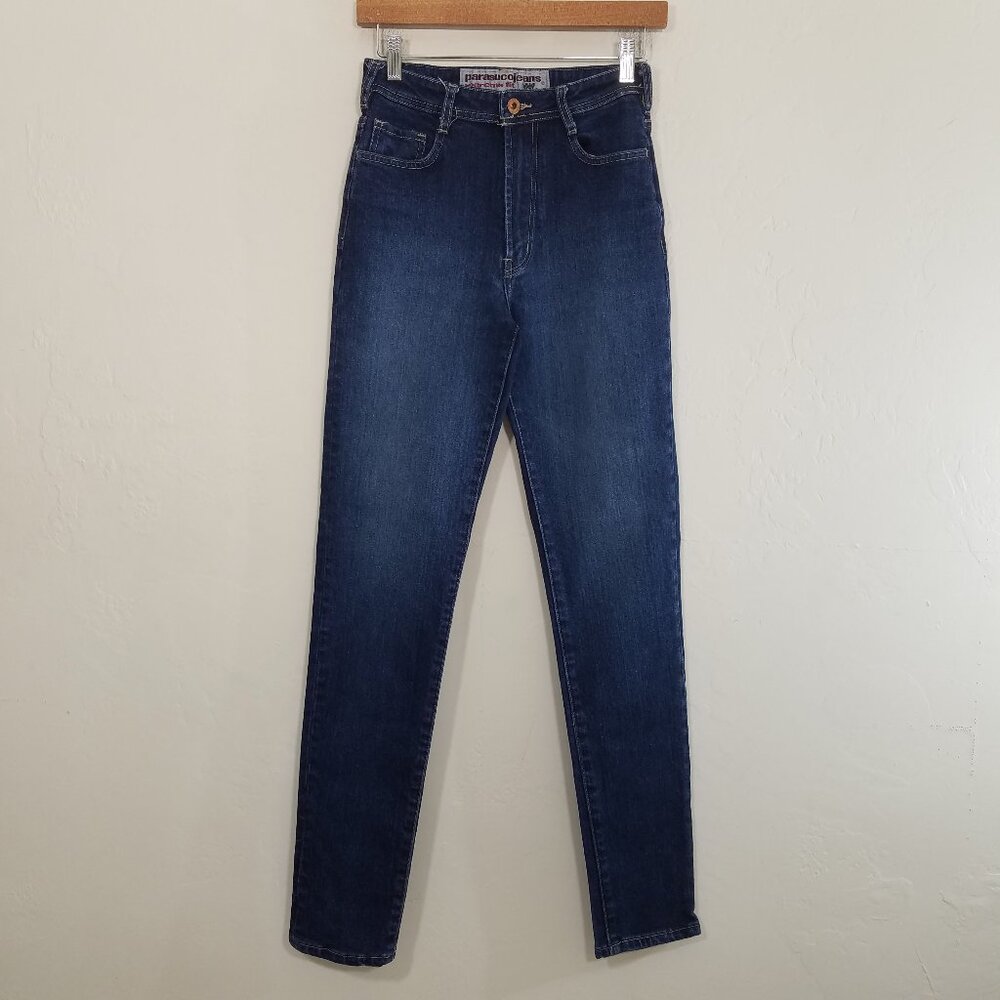 Parasuco Extreme Fit High Rise Skinny Stretch Jeans Blue Size 27
